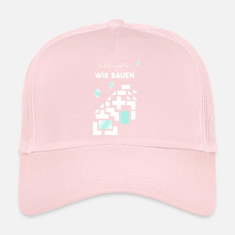 We build white without a year Trucker Cap