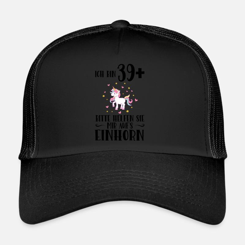 Geburtstag Geburtstagfeier vierzig Jahre Alt Gesch Trucker Cap