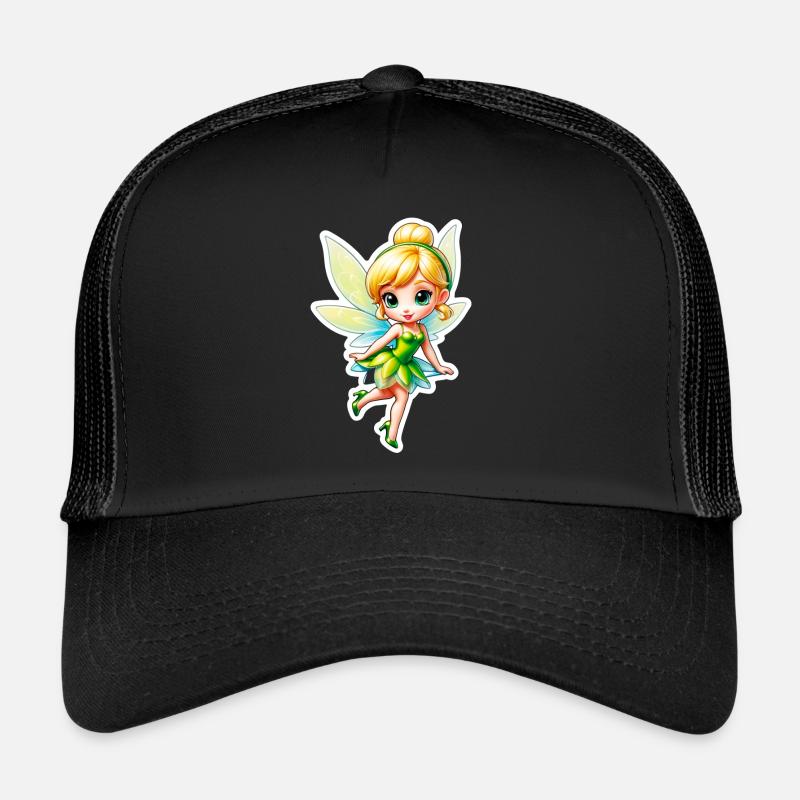 Petite Fée 10 - Casquette trucker  - noir/noir