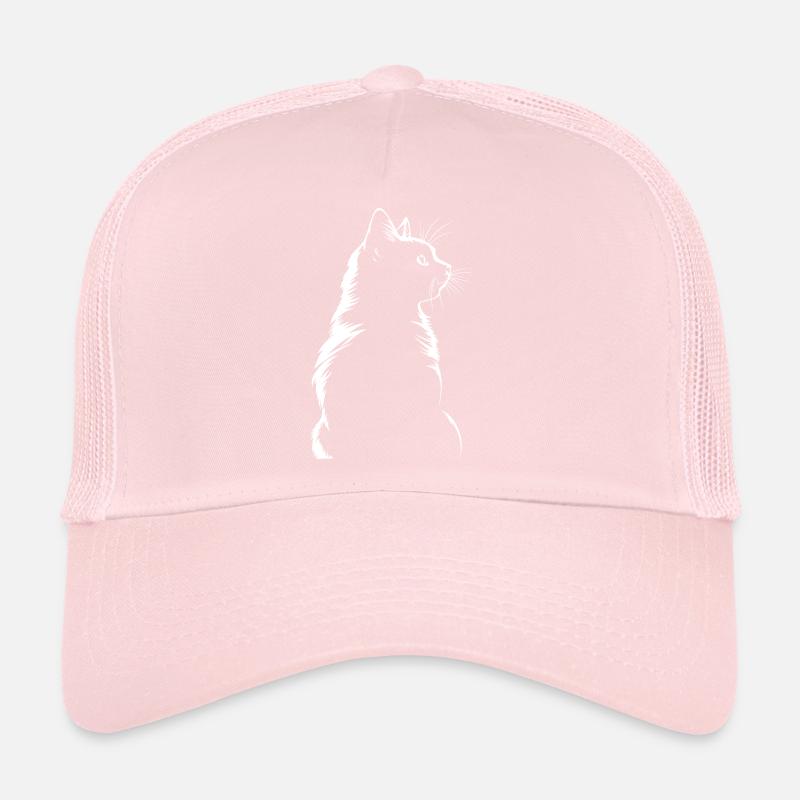 Chat, Motif De Chat Casquette trucker 