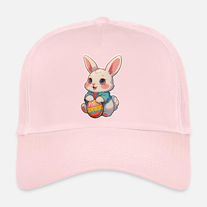 Easter Bunny Childlike Trucker Cap