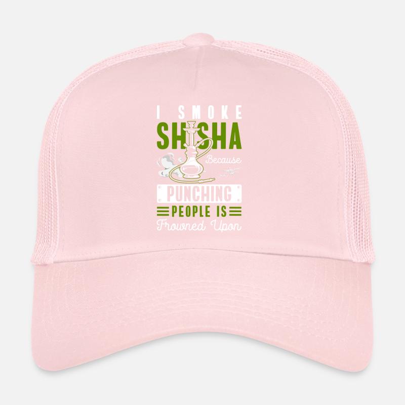 Hookah Smoke Turkish Smoking Trucker Cap