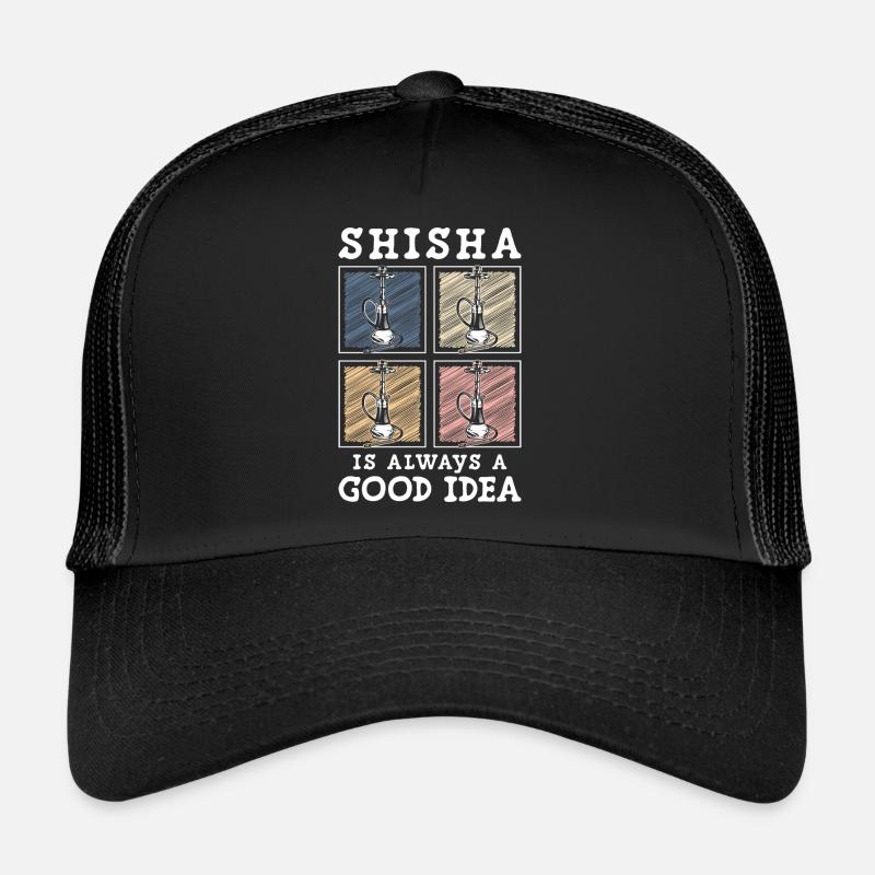 Hookah Cigarette Trucker Cap