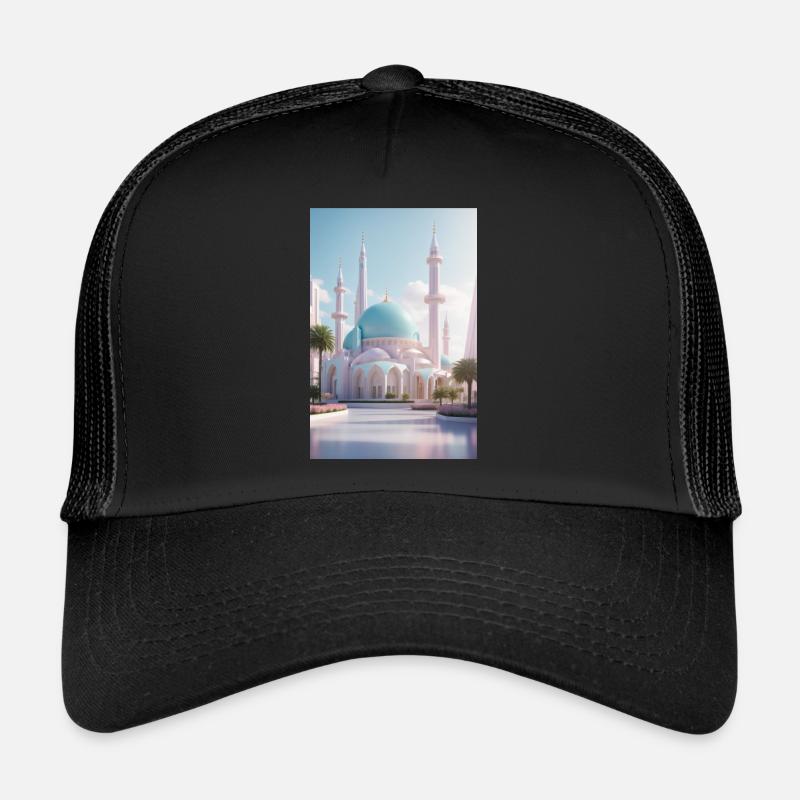 IMG 5178 - Casquette trucker  - noir/noir
