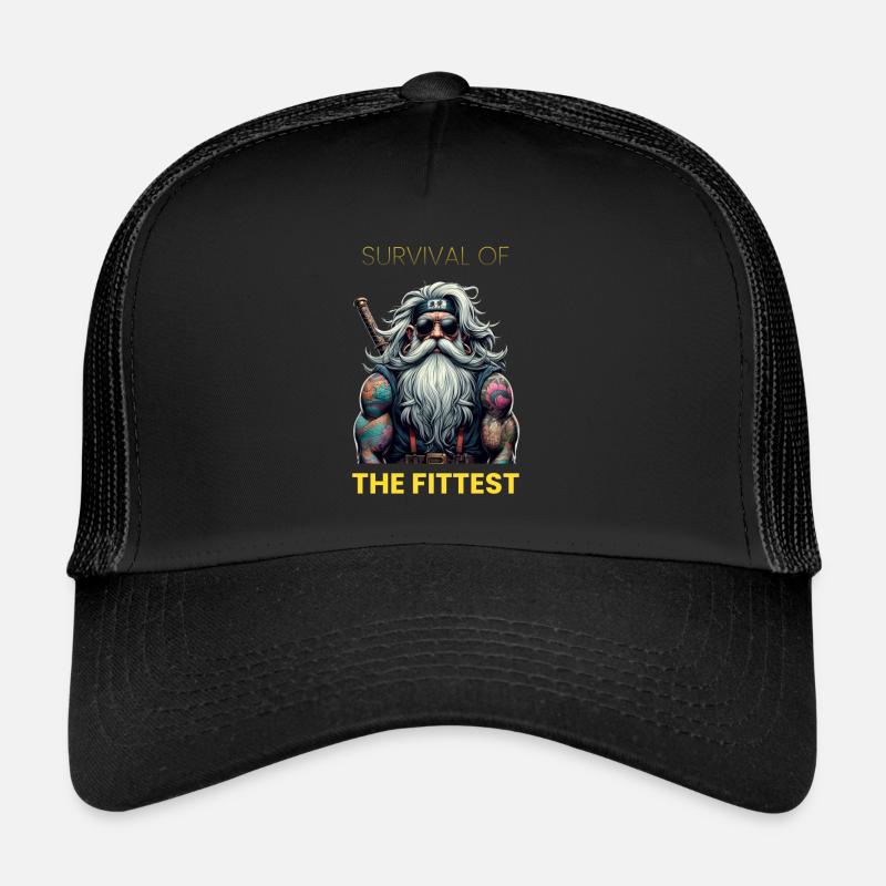 Überleben des Stärkeren Trucker Cap