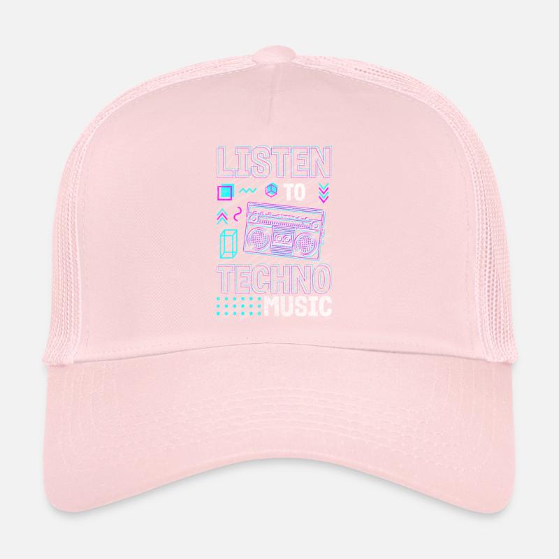 Techno Electro Musique Dubstep Edm Casquette trucker 