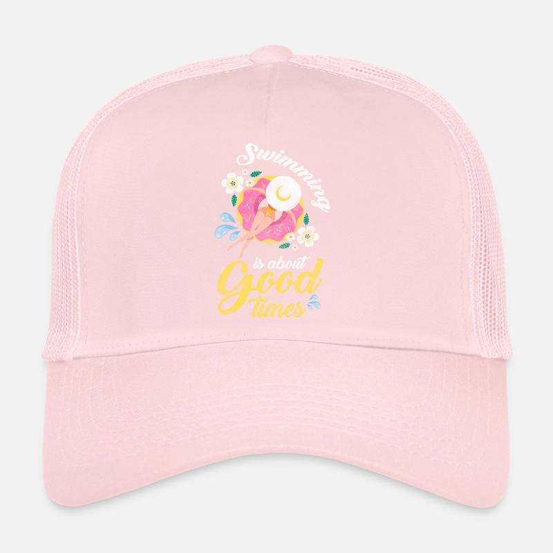 Fête à la piscine Célébration Amis d’été Casquette trucker 