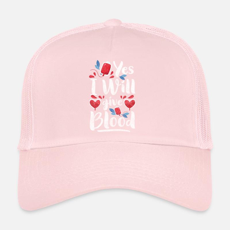 Blood Help Honneur de la communauté Casquette trucker 