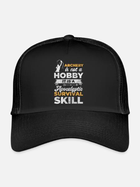 Archer Leisure Hunting - Trucker Cap - black/black - Front