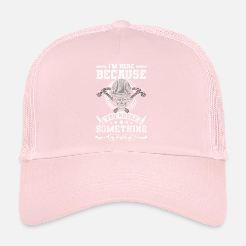 Guilde de construction de maisons sur le toit des couvreurs Casquette trucker 