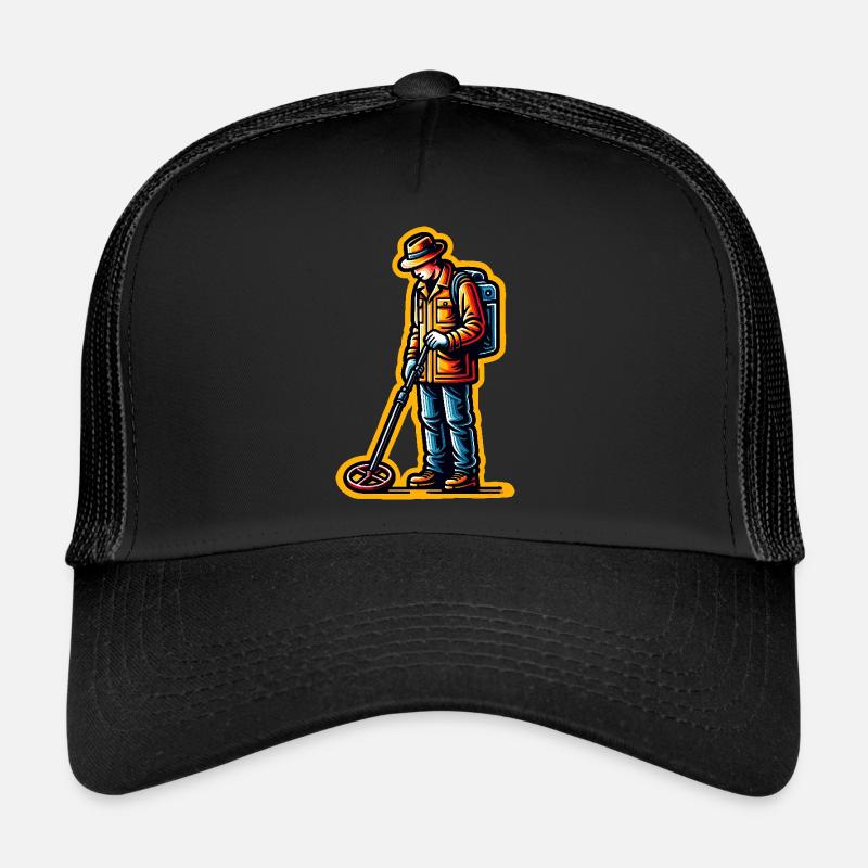 Détecteur de métaux de sonde Casquette trucker 