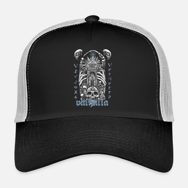 Wikinger Walhalla Runen Symbole Trucker Cap