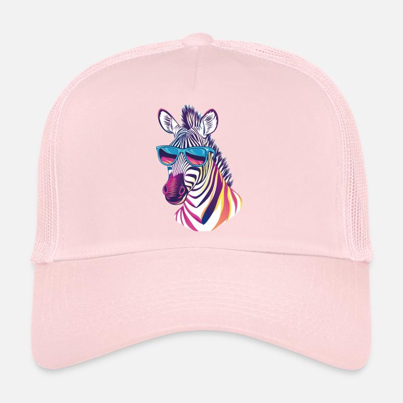 Zebra Trucker Cap