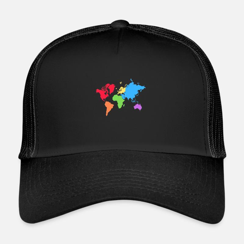 pride map Trucker Cap