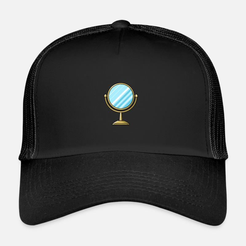 Cosmetic mirror mirror Trucker Cap