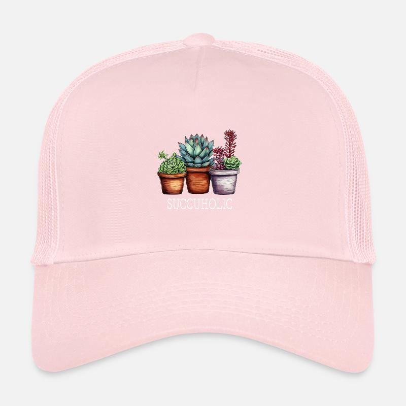 Succuholic - Succulent Cactus Cactus Botany Trucker Cap