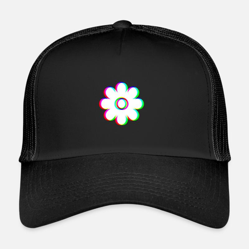 EDM Tricolore - Blossom 2 - Glitch - Style Rave Casquette trucker 
