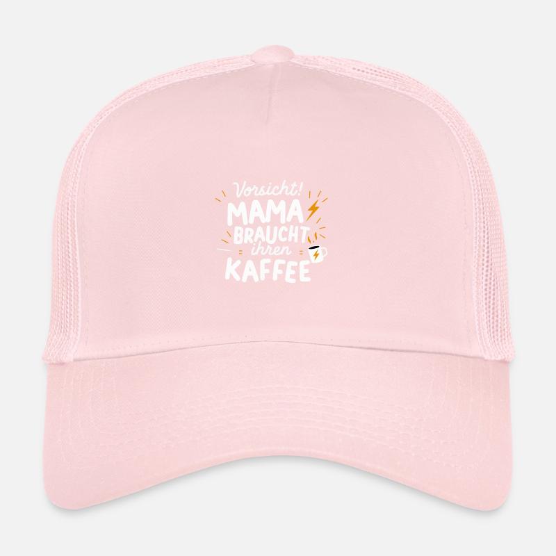 Mama Kaffee Warnung Muttertag Geburtstag Lustig Trucker Cap