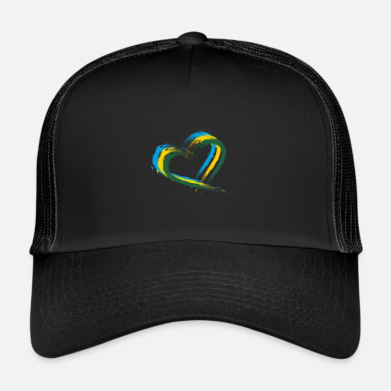 Rwanda Coeur Casquette trucker 