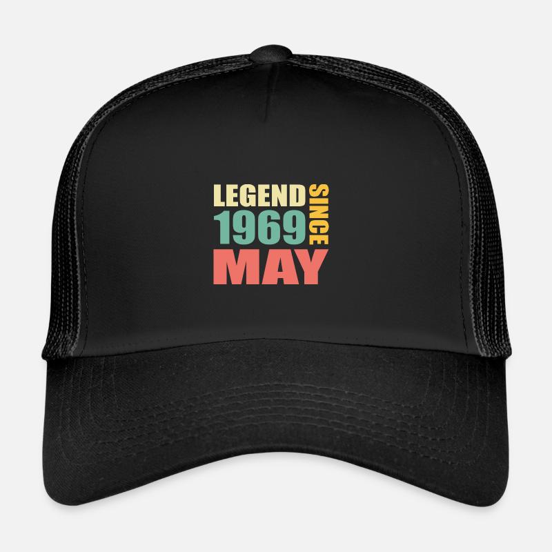54e anniversaire mai millésime 1969 Idée cadeau Casquette trucker 