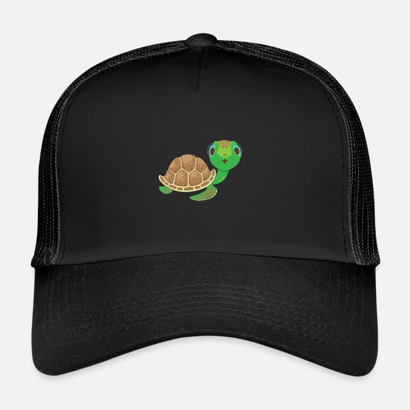 Kawaii Turtle: Sweet Charm Trucker Cap