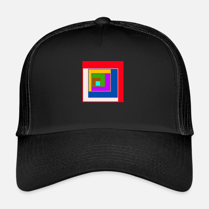 Carré central Casquette trucker 