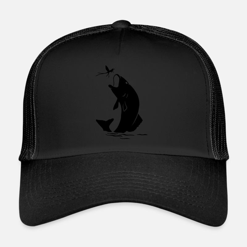 Don de poisson sauteur Casquette trucker 