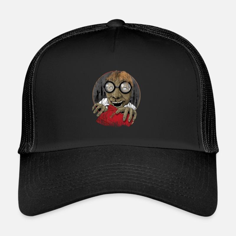 Nerd Geek Mann Frau Kind Zombie Trucker Cap