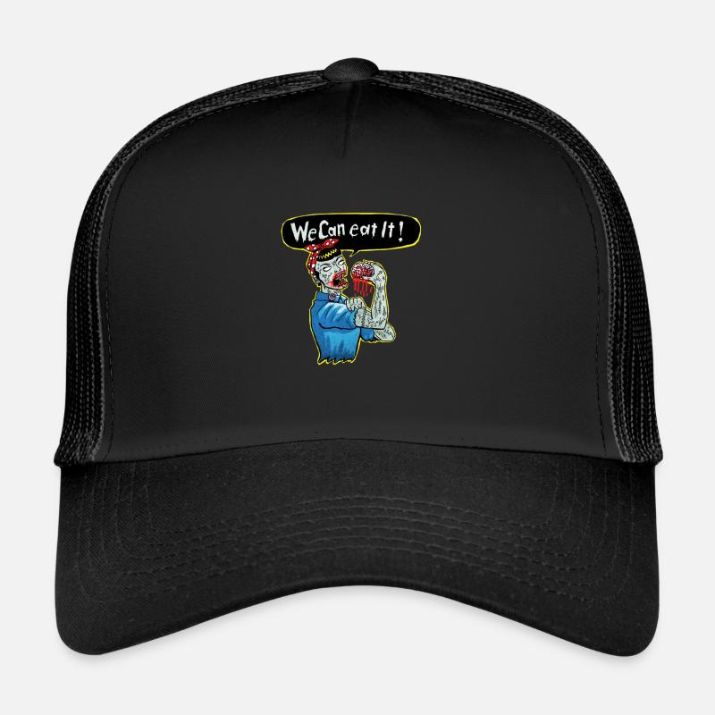 we can eat it Trucker Cap