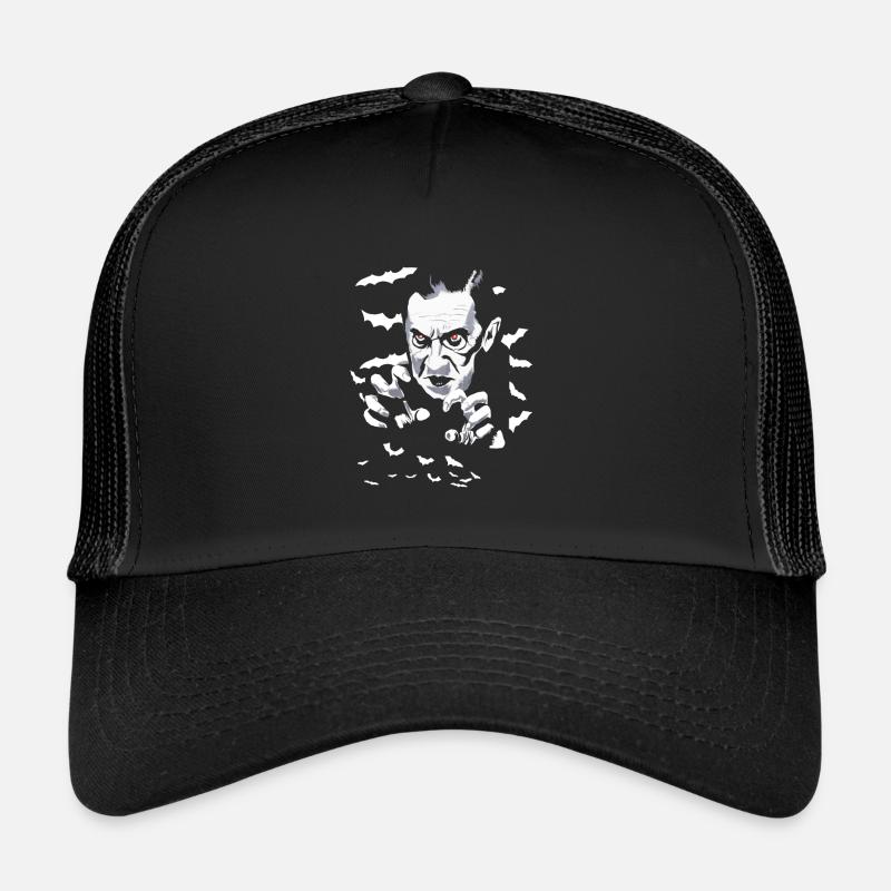bela - Trucker Cap - black/black