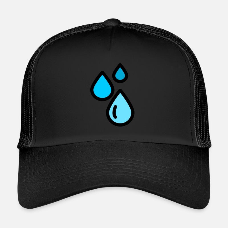 Raindrops Trucker Cap