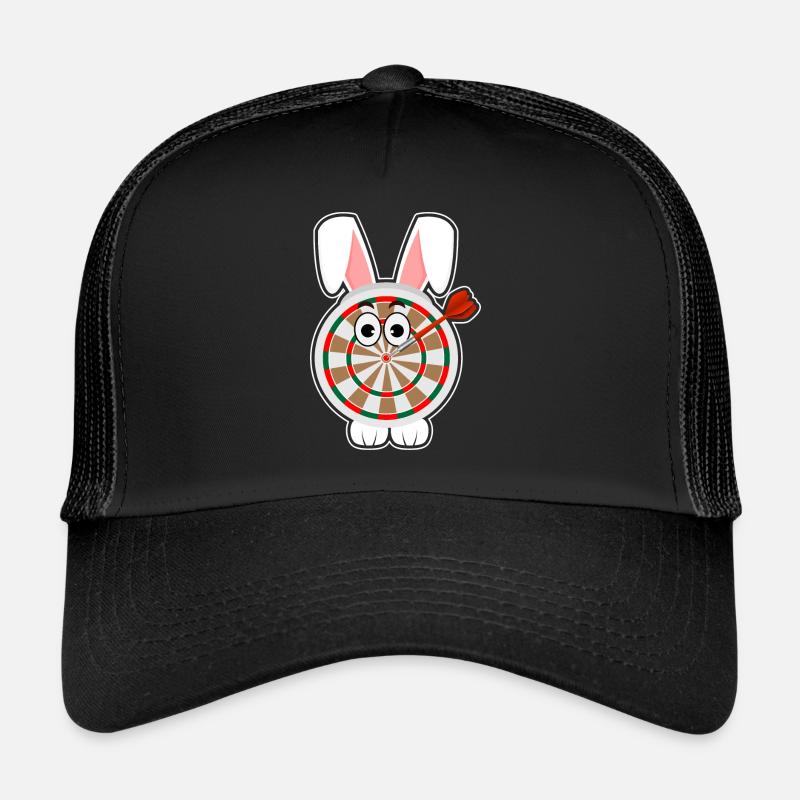 Fléchettes Fléchettes Bullseye Fléchettes Fléchettes - Casquette trucker  - noir/noir