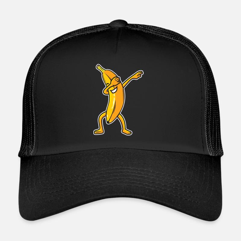 Dabbing Banane Dab Drôle de fruits Casquette trucker 
