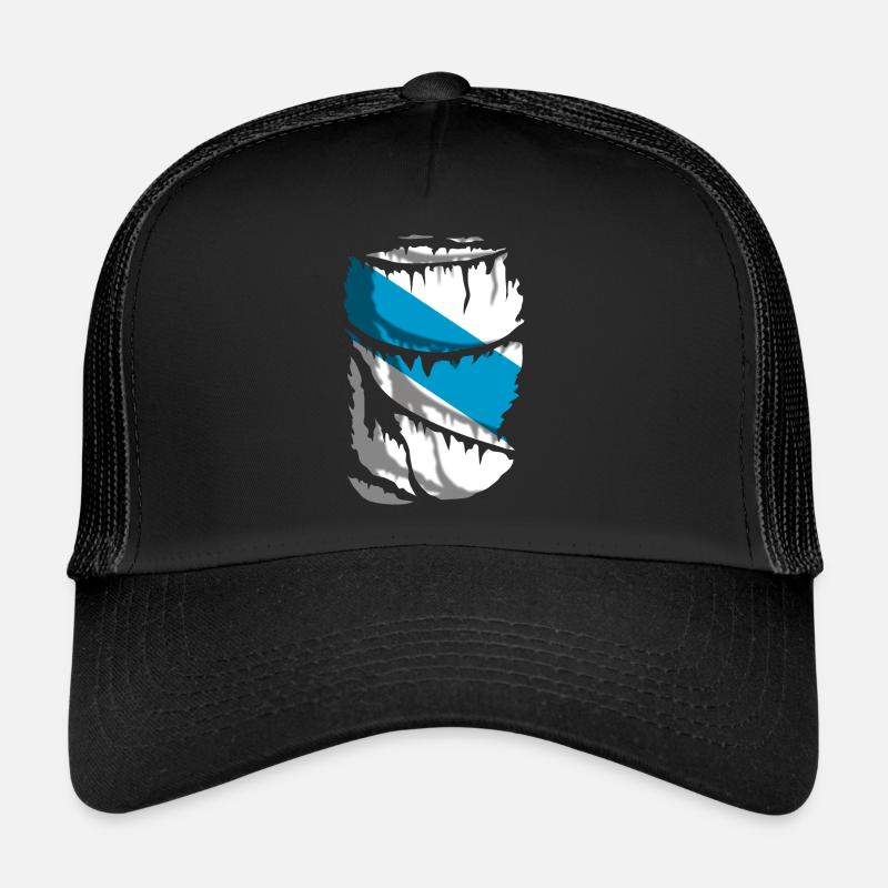 Drapeau de la Galice Casquette trucker 