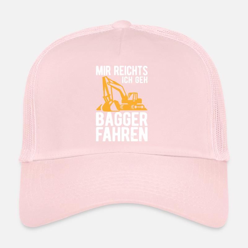 Baggerführer Bagger fahren Männer Baggerfahrer Spr Trucker Cap