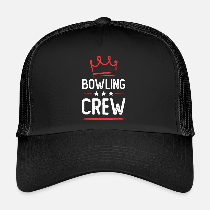 Équipe de bowling Casquette trucker 