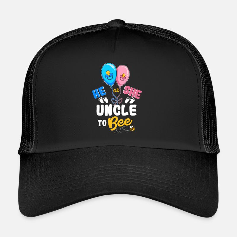 He or She Uncle To Bee Best Uncle Ever Uncle Life Trucker Cap