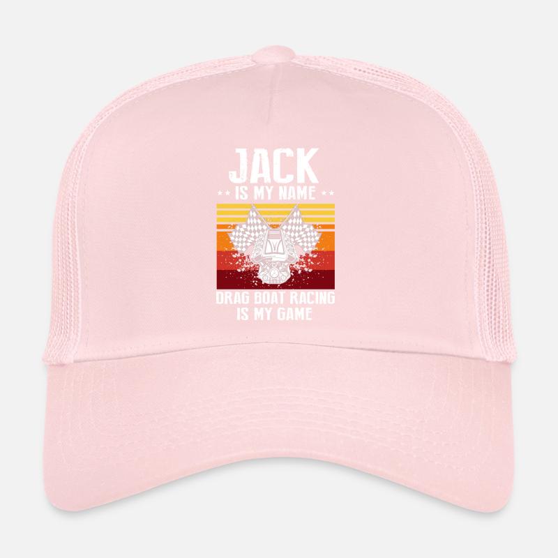 Drag Boot Design für Rennbootfahrer Trucker Cap