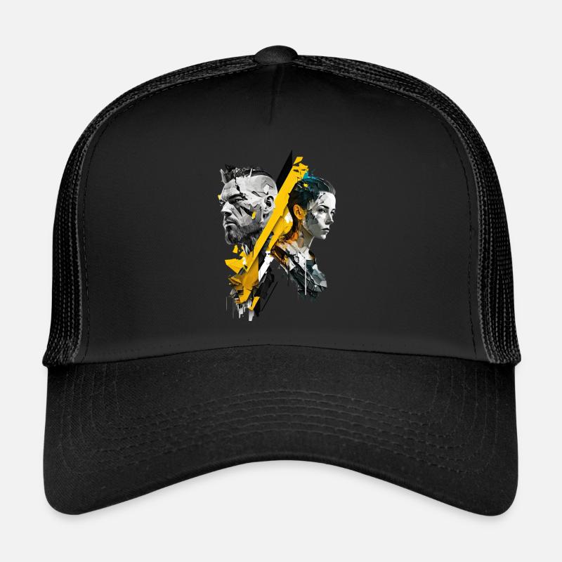 cyber punk No104 Trucker Cap