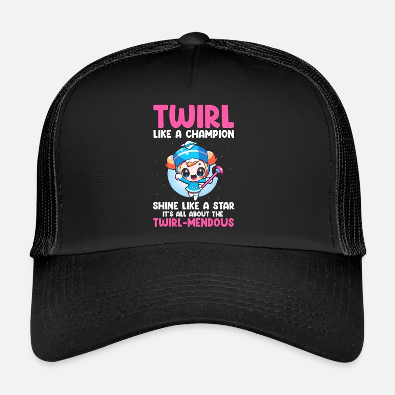 Stabdänzerin Design für Majorette Trucker Cap