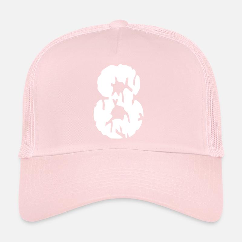Maillot 8 numéros Casquette trucker 