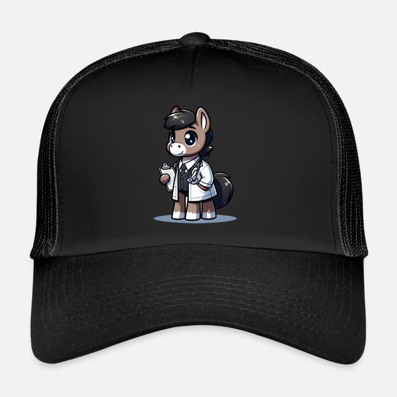 Médecin de cheval mignon Casquette trucker 