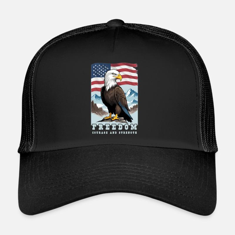 Pygargue à tête blanche Casquette trucker 