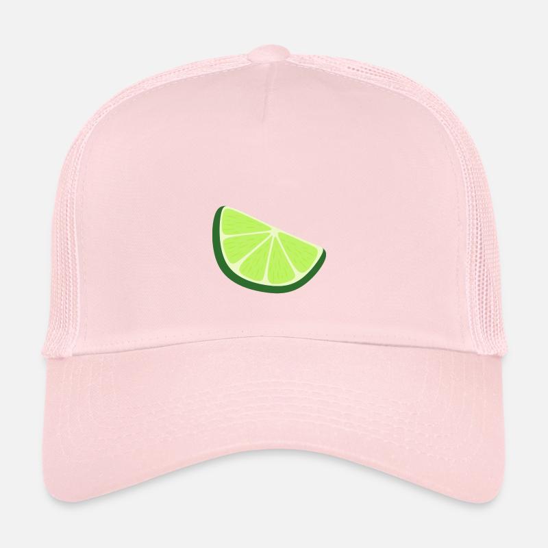 tranche de citron vert Casquette trucker 
