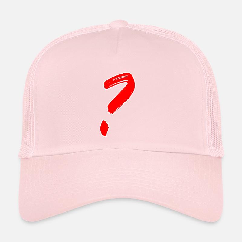 Question mark Trucker Cap