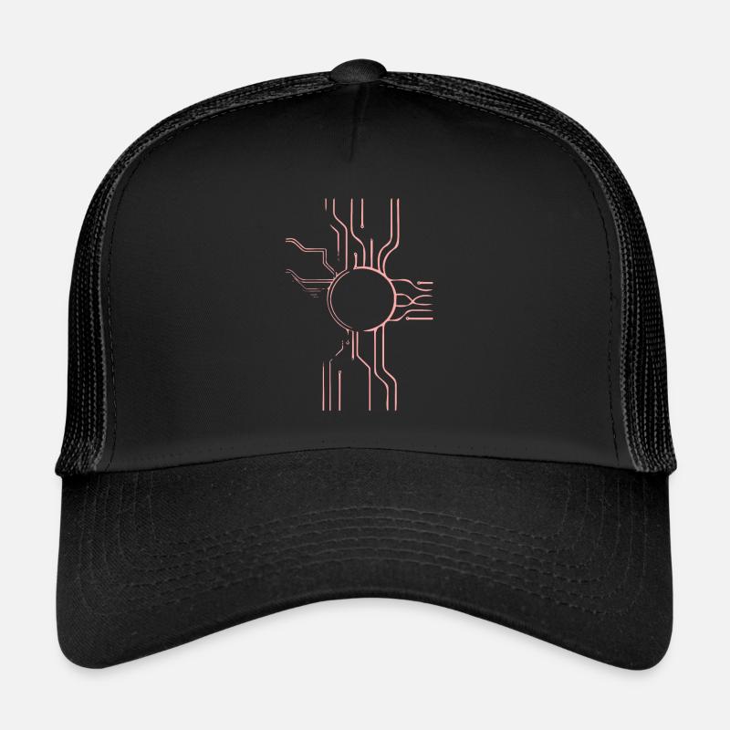 abstract Trucker Cap