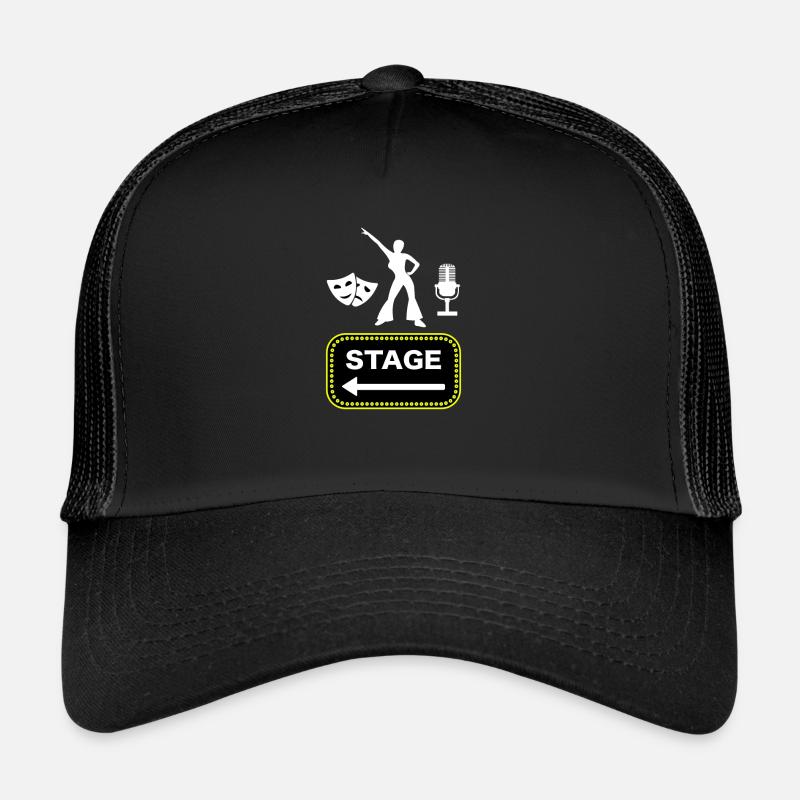 musical - Trucker Cap - black/black