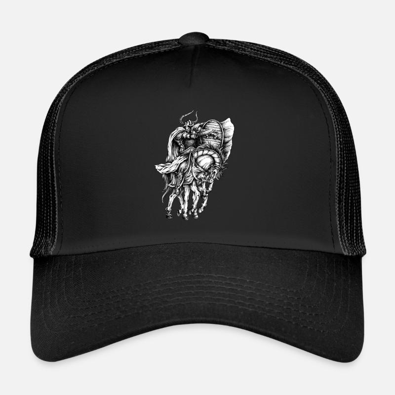 Odin Wotan Hand drawn Trucker Cap