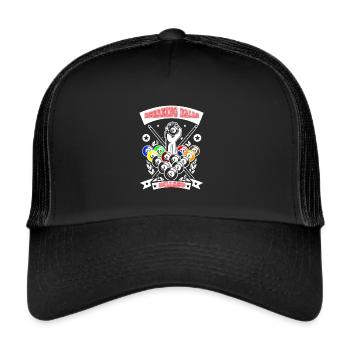 Billiard Championship - Trucker Cap - black/black - Front