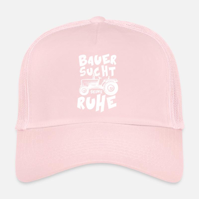 Bauer sucht seine ruhe Landwirt Traktor Geschenk Trucker Cap